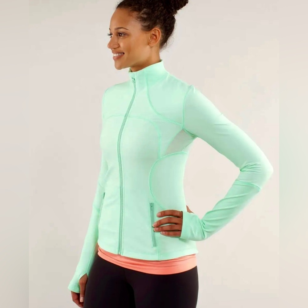 Lululemon fresh teal forme jacket